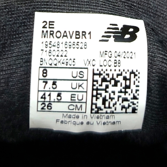 New Balance Fresh Foam ROAV Men's Running Shoes / Size 8 - Picture 5 of 7